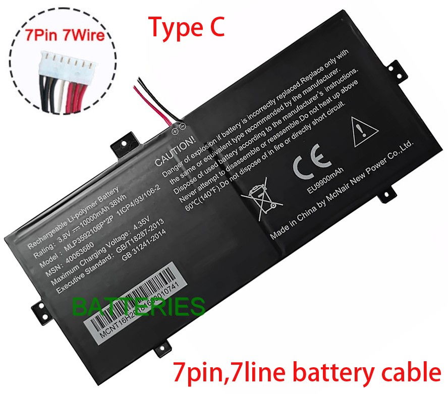 MEDION MLP3592106P-2P battery