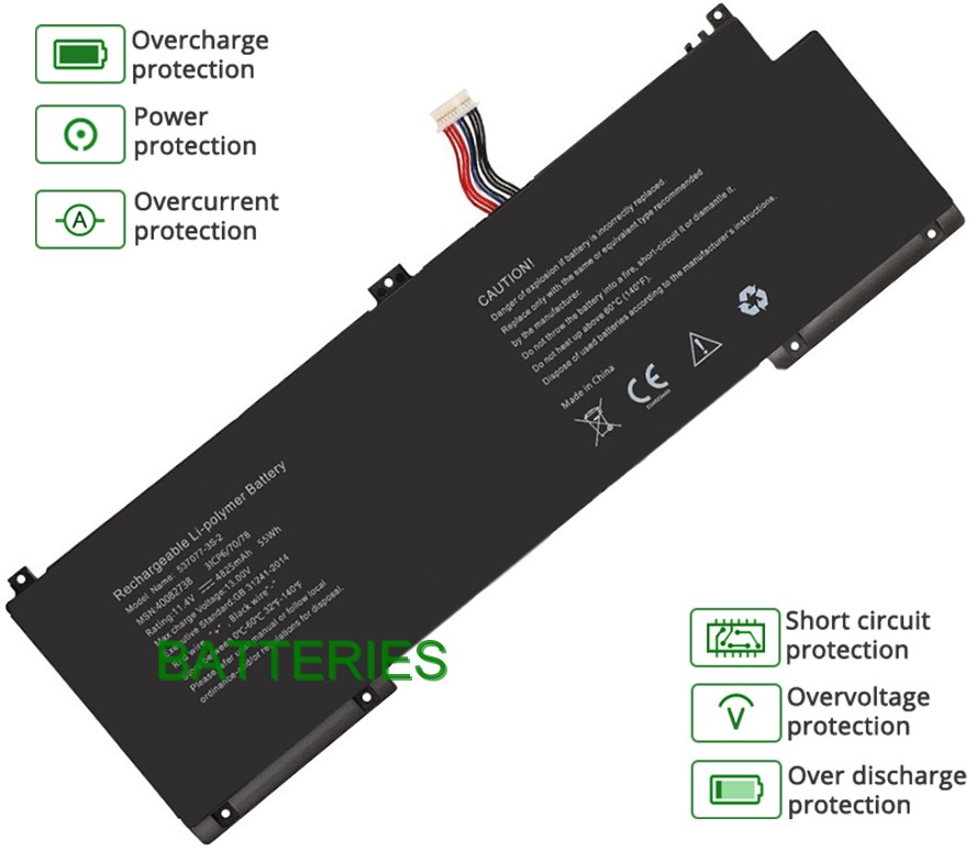 MEDION 537077-3S-2 battery