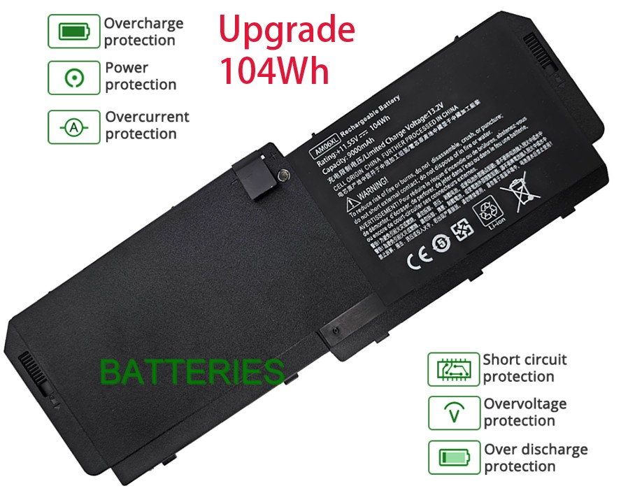 HP ZBook 17 G6 Mobile Workstation battery