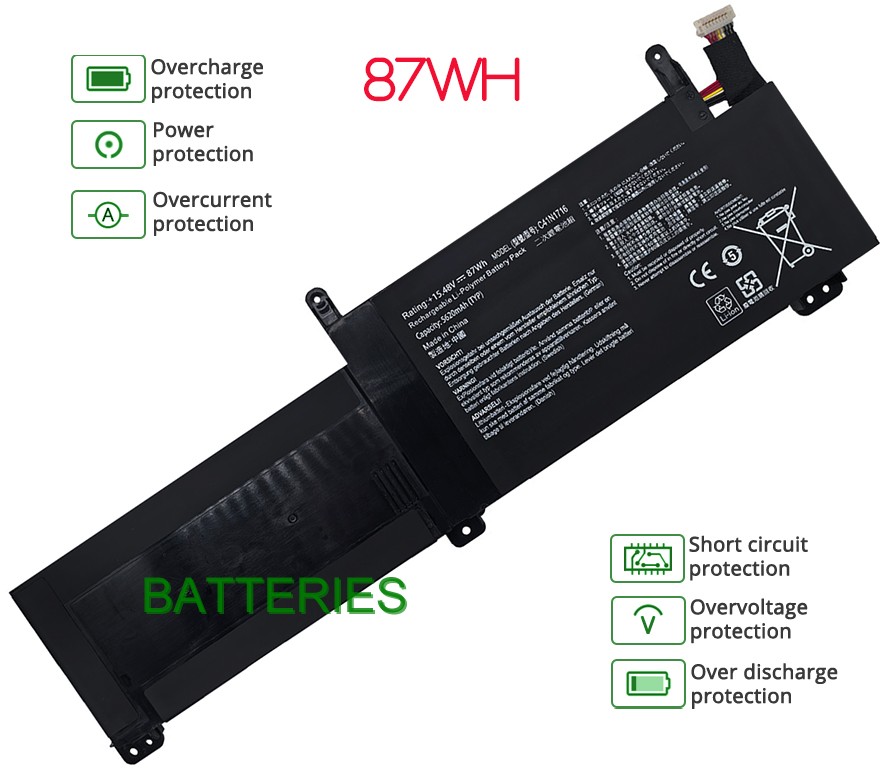 Asus ROG STRIX GL703GM-E5023T battery