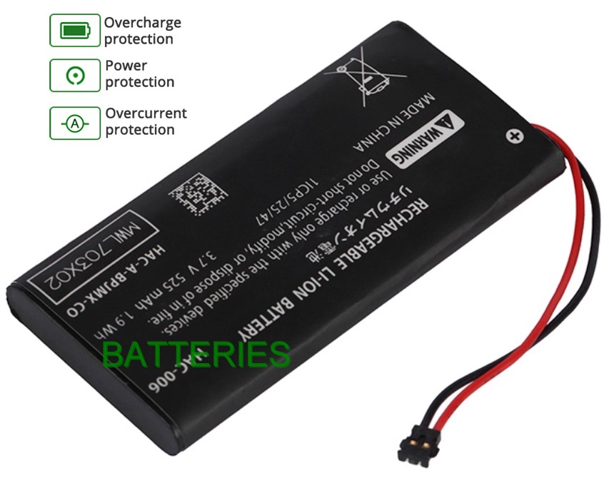 DIGITAL HAC-006 battery