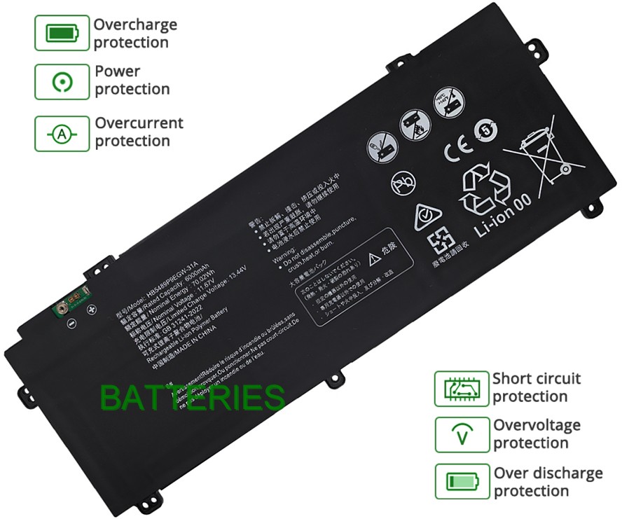 HUAWEI HB5489P9EGW-31A battery
