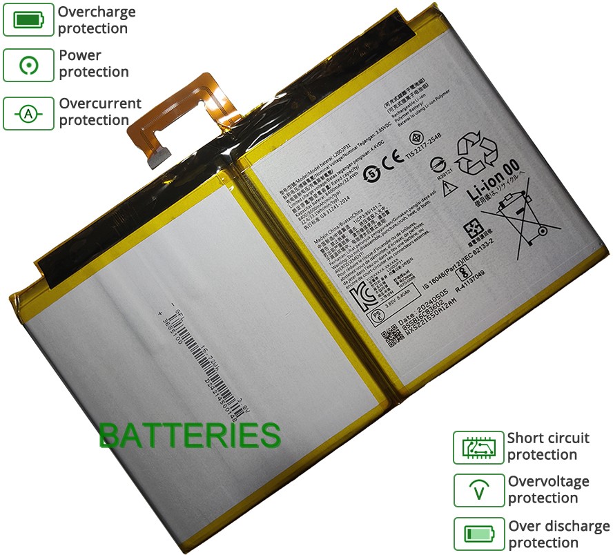 Lenovo Tab P11 Pro Type ZA8M battery