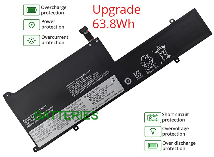 LENOVO IdeaPad Flex 5 16IRU8-82Y10025IV battery