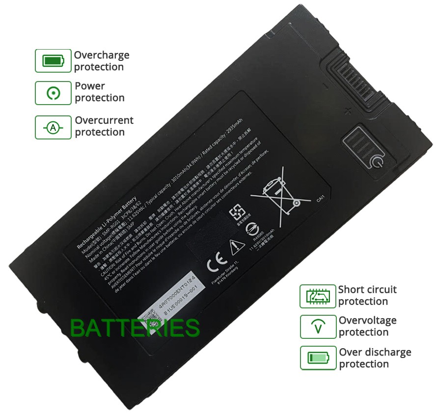 NOTEBOOK SMP-RG01 battery