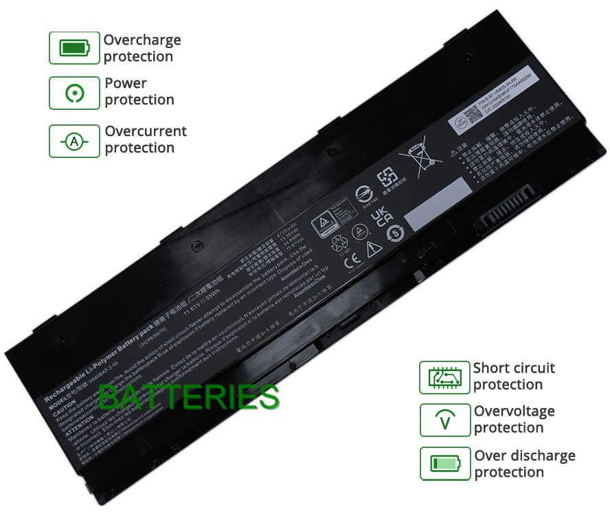 CLEVO V640BAT-2-37 battery