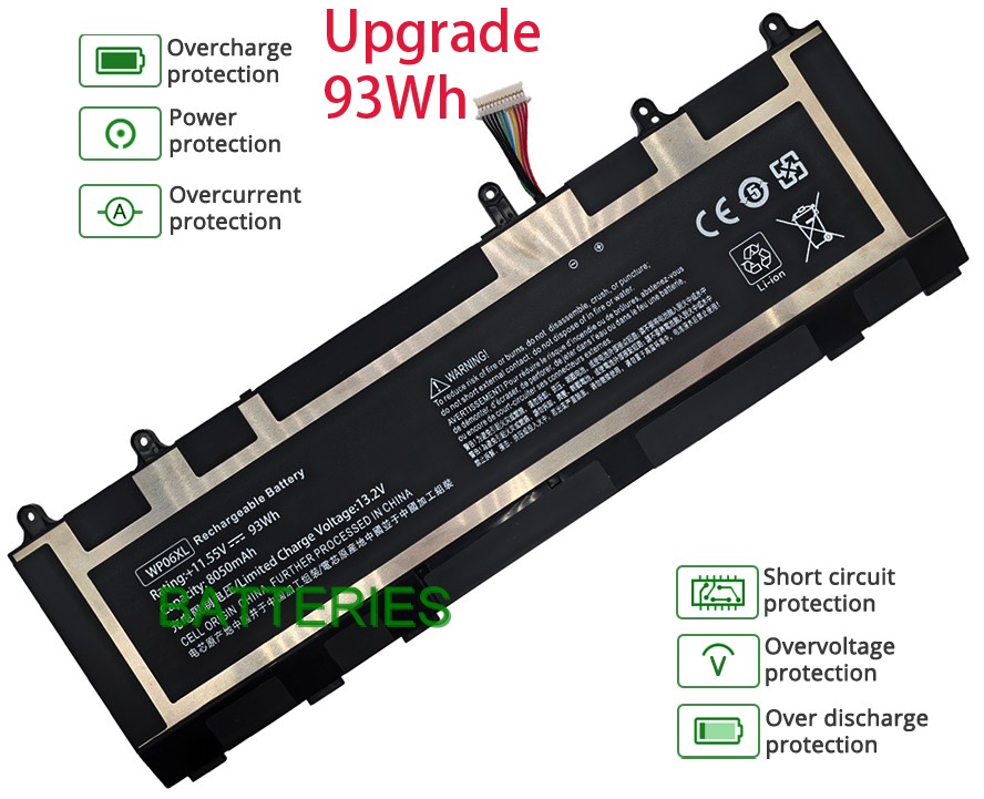 HP ZBOOK FIREFLY 16 G9 battery