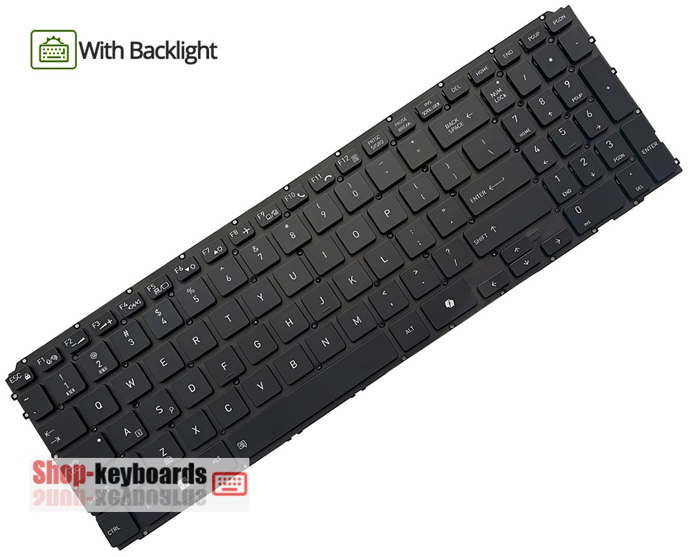 DYNABOOK V6623A keyboard